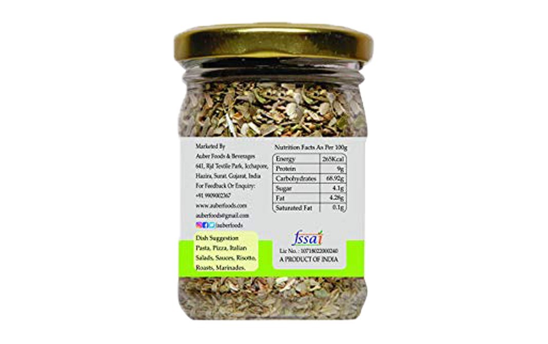 Auber Oregano Seasoning    Glass Jar  35 grams
